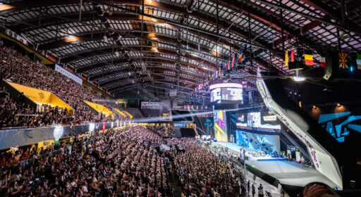 Spectators in PostFinance Arena